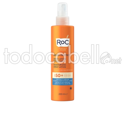 Roc Protección Solar Spray Hidratante Spf50 200 Ml