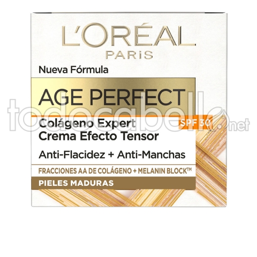 L'oréal Paris Age Perfect Crema Efecto Tenso Spf30 50 Ml