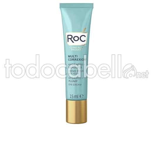 Roc Hydrate + Plump Crema Ojos Con ácido Hialurónico 15 Ml