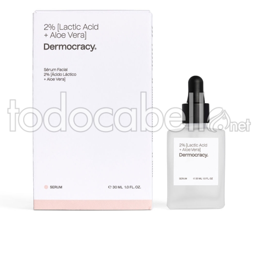 Dermocracy 2% [ácido Láctico + Aloe Vera] Sérum Facial 30 Ml