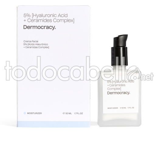 Dermocracy 5% [ácido Hialurónico + Ceramidas Complex] Crema Facial 50 Ml