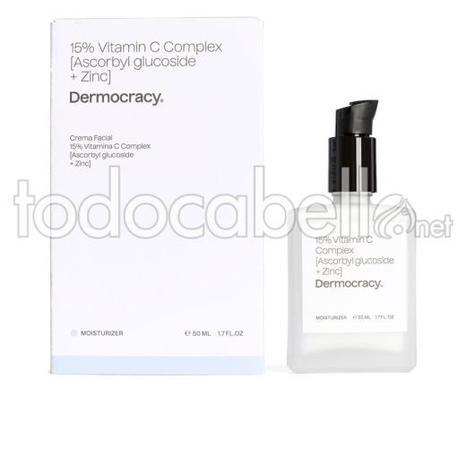 Dermocracy 15% Vitamina C Complex  [ascorbyl Glucoside + Zinc Crema Facial 50 Ml