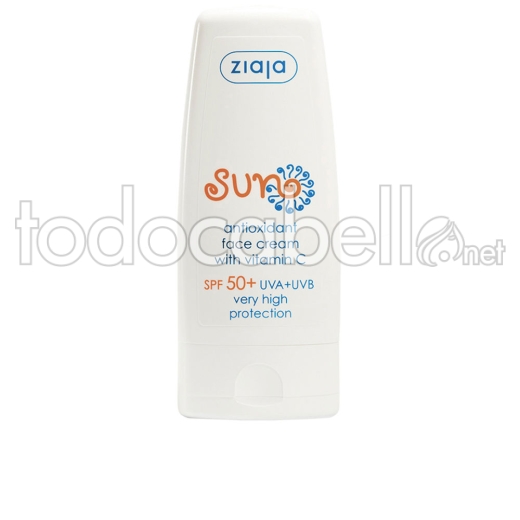 Ziaja Sun Crema Facial Antioxidantes Spf50+ Con Vitamina C 50 Ml