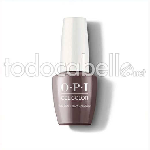 Opi Gel Color You Don't Know Jacques / Marrón Topo 15 Ml (gc F15a)