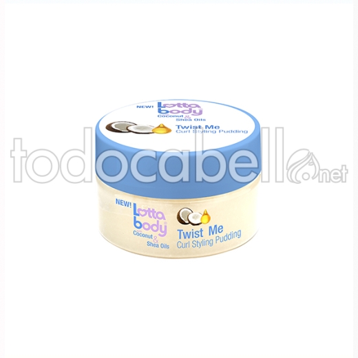 Lottabody Coconut & Shea Oils Twist Me Curl Styling Pudding 198,4g
