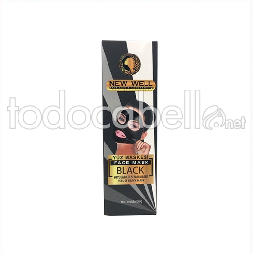 Naturface New Well Black Mask Peel Off (mascarilla Negra) Tubo100 Ml