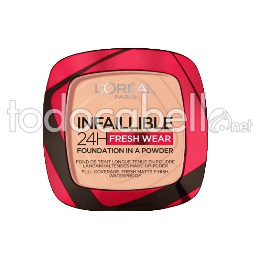 L'oréal Paris Infallible 24h Fresh Wear Foundation Compact ref 245 9 G