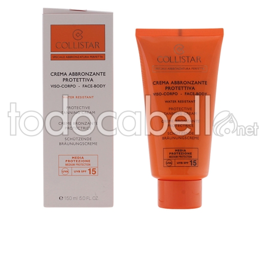 Collistar Perfect Tanning Protective Cream Spf15 150 Ml