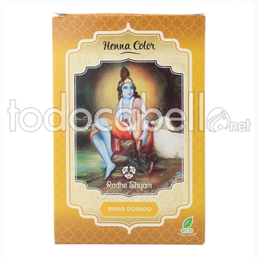 Radhe Shyam Henna En Polvo Rubio Dorado 100g