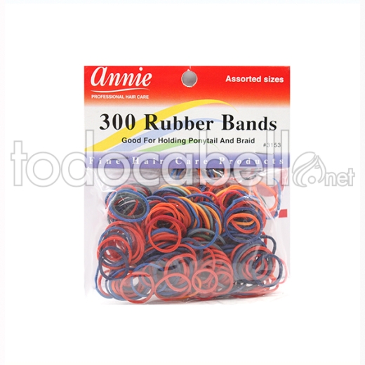 Annie 300 Rubber Bands Multi Colores 3153 (gomas)