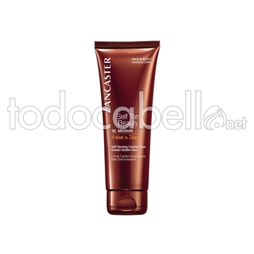 Self Tan Beauty Face & Body Comfort Cream ref 02-medium 125 Ml