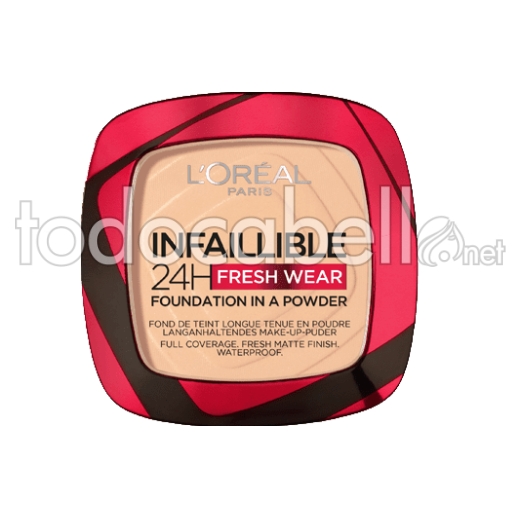 L'oréal Paris Infallible 24h Fresh Wear Foundation Compact ref 40 9 G