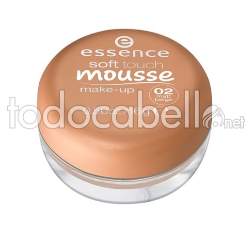 Essence Soft Touch Maquillaje En Mousse ref 02-matt Beige 16 Gr