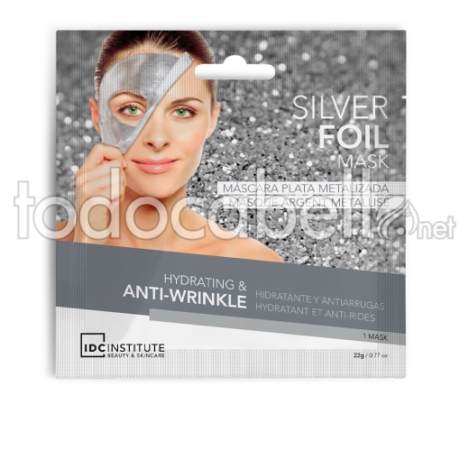 Idc Institute Silver Foil Mask Hydrating & Anti-wrinkle 22 Gr