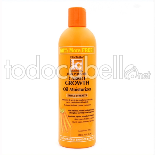 Fantasia Ic Oil Hidratante Carrot Growth 355 Ml