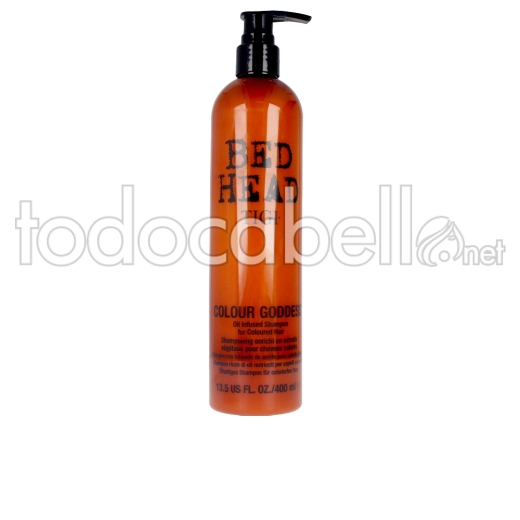 Tigi Bed Head Colour Goddess Oil Infused Shampoo 400 Ml