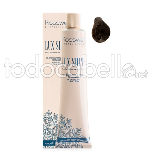 Kosswell Tinte Lux Shine Sin Amoniaco 6 Rubio Oscuro 60ml
