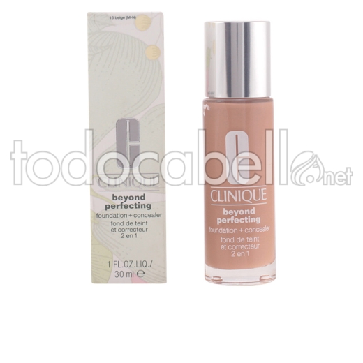 Clinique Beyond Perfecting Foundation + Concealer ref 15-beige 30 Ml
