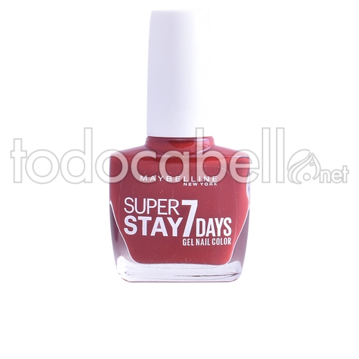 Maybelline Superstay Nail Gel Color ref 006-deep Red