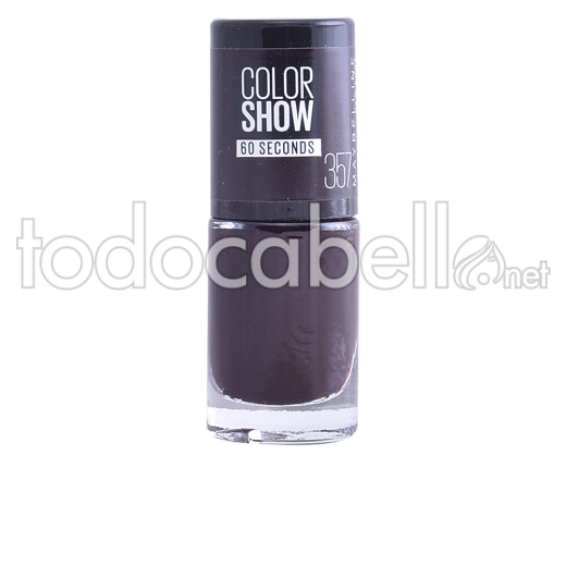 Maybelline Color Show Nail 60 Seconds ref 357-burgundy Kiss