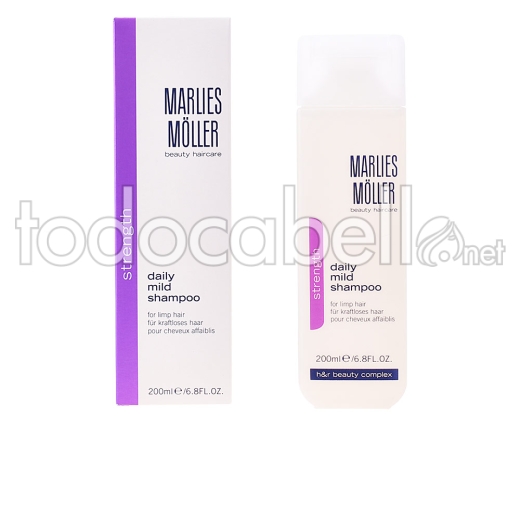 Marlies Möller Strength Daily Mild Shampoo 200ml