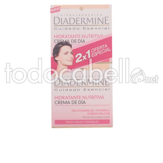 Diadermine Crema Hidratante Nutritiva Dia Ps Lote 2 X 50ml