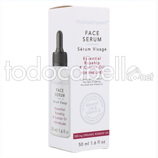 The Beauty Worx Sérum Facial Rosa Mosqueta & Aceite De Castor 50ml