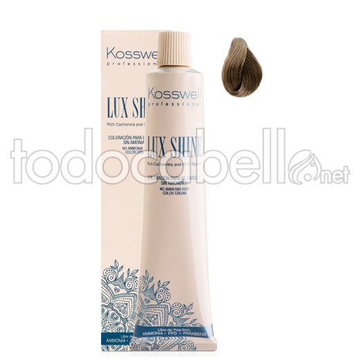 Kosswell Tinte Lux Shine Sin Amoniaco 7 Rubio Medio 60ml
