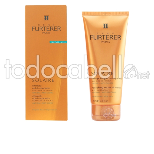 Rene Furterer After-sun Nourishing Repair Shampoo With Jojoba Wax 200ml