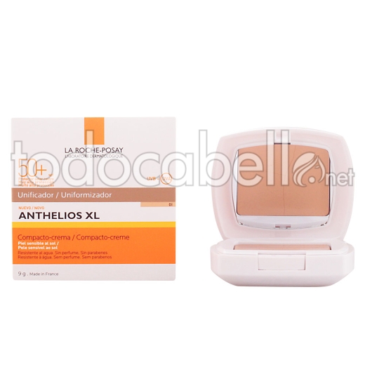 La Roche Posay Anthelios Xl Compact-crème Unifiant Spf50+ ref 1 9 Gr