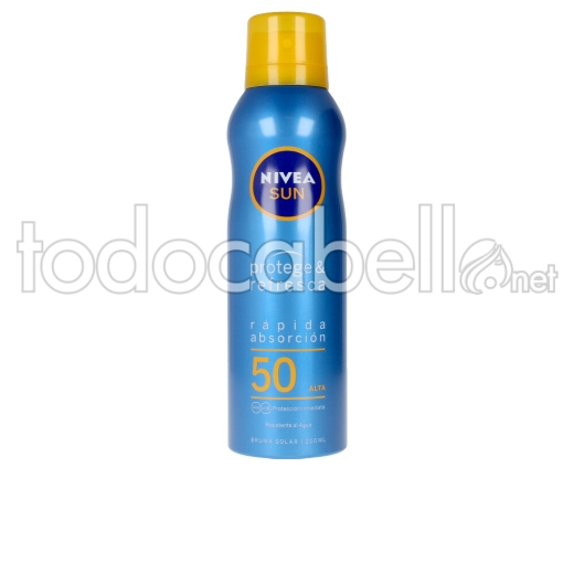 Nivea Sun Protege&refresca Bruma Spray Spf50 200 Ml
