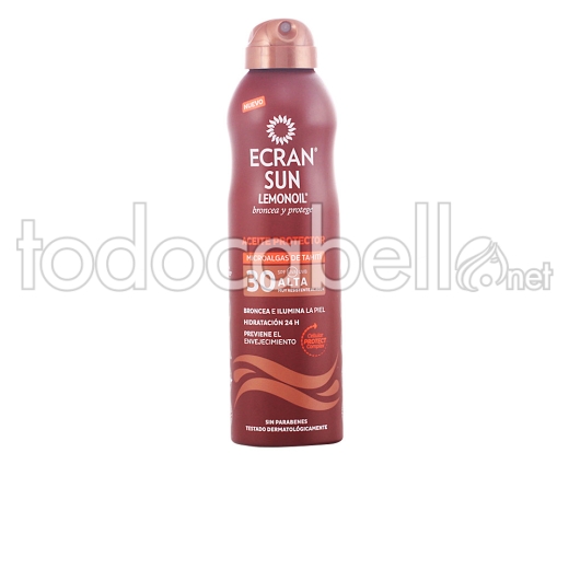Ecran Sun Lemonoil Oil Spray Spf30 250 Ml