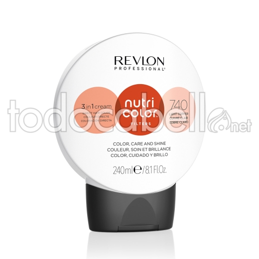 Revlon Nutri Color Filters 740 Cobre Ligero 240ml