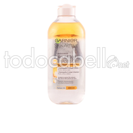 Garnier Skinactive Agua Micelar Aceite Waterproof 400ml