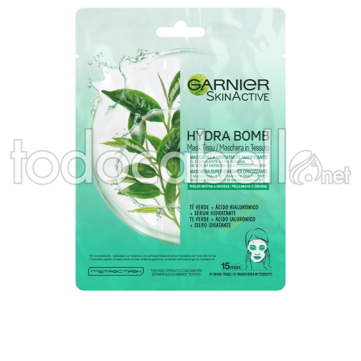 Garnier Skinactive Hydra bomb Mask Facial Hidratante Matificante