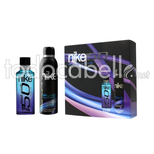 Colonia Nike Blue Wave Man Edt 150ml  + Desodorante 200ml