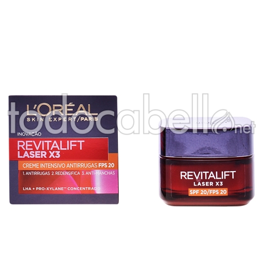 L'oréal Paris Revitalift Laser Crema Día Spf20 50 Ml