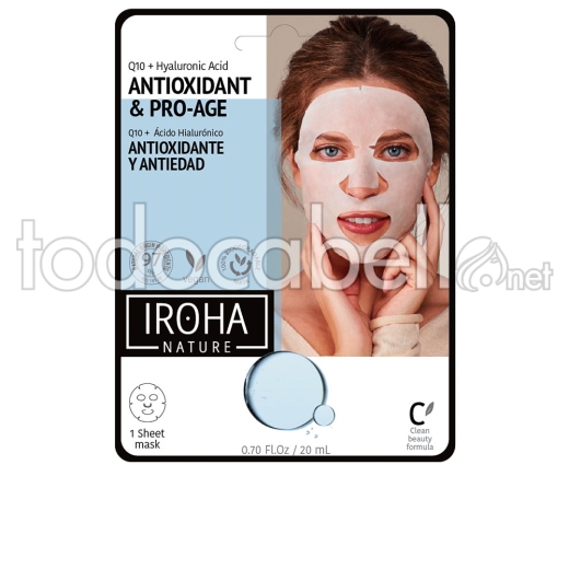 Iroha Tissue Mask Antiwrinkles Q10 + Ha 1 Use