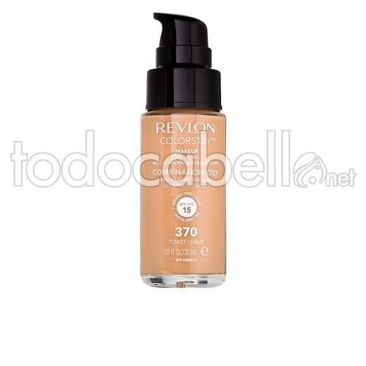 Revlon Colorstay Foundation Combination/oily Skin ref 370-toast 30 Ml