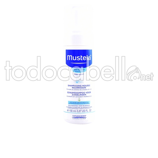 Mustela Bébé Foam Shampoo For Newborn Normal Skin 150 Ml