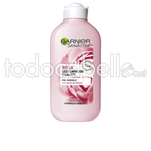 Garnier Skinactive Agua Rosas Leche Limpiadora Pss 200ml