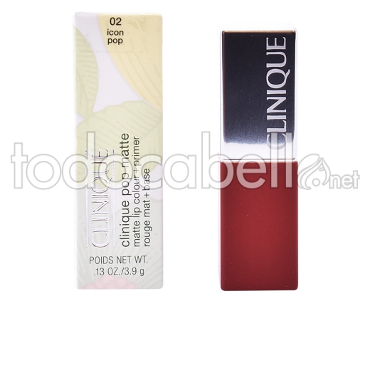 Clinique Pop Matte Lip Color + Primer ref 02-icon Pop 3,9 Gr