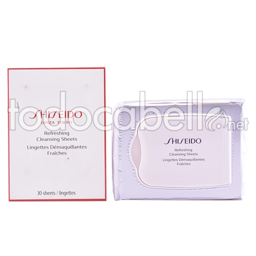 Shiseido The Essentials Refreshing Cleansing Sheet 30 Uds