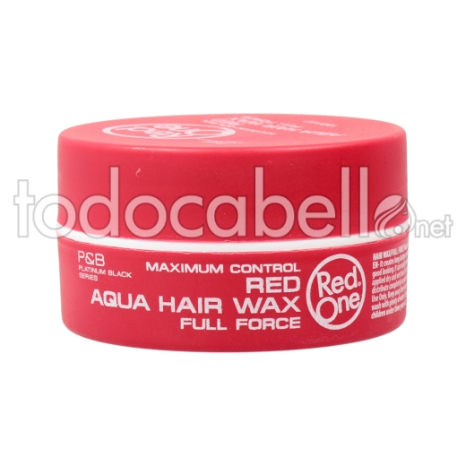 Red One Red Aqua Hair Wax Full Force 150ml