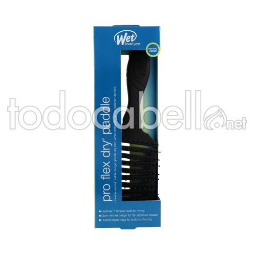 Wet Brush Pro Cepillo Pro Flex Dry Paddle Black