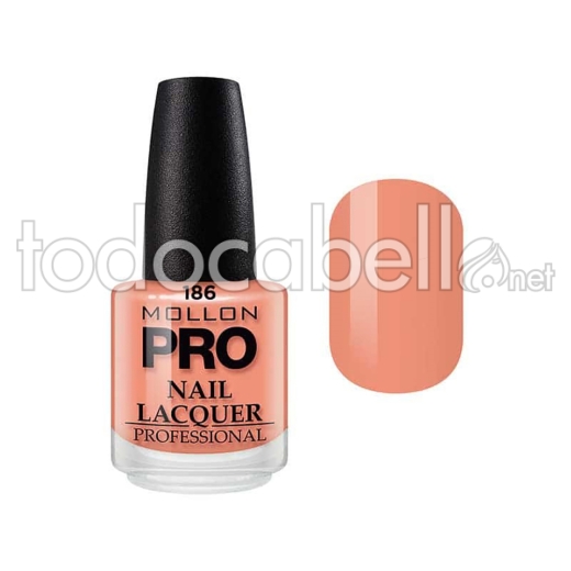 Mollon Pro Hardening Nail Lacquer Color 186 15ml