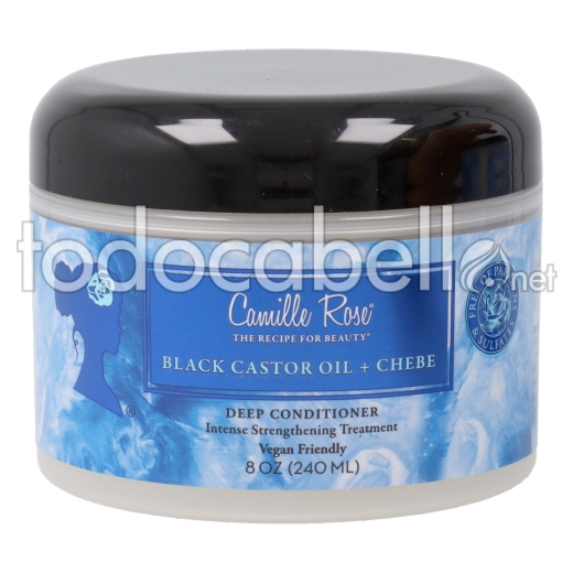 Camille Rose Black Castor Oil Chebe Treatment Acondicionador 240ml