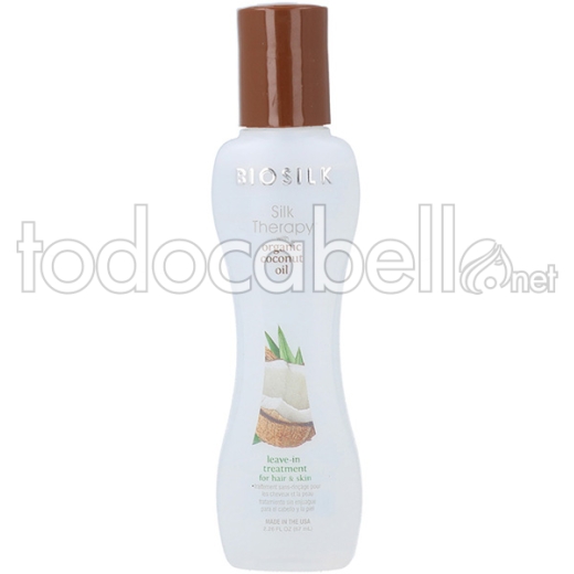 Farouk Biosilk Silk Therapy Coconut Oil Tratamiento Leave In 67ml