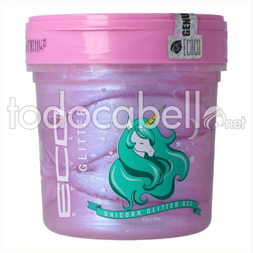 Eco Styler Gel Estilizante Purpurina De Unicornio 473 ml/16oz