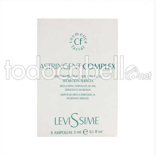 Levissime Ampollas Astrigent Complex 6x3ml